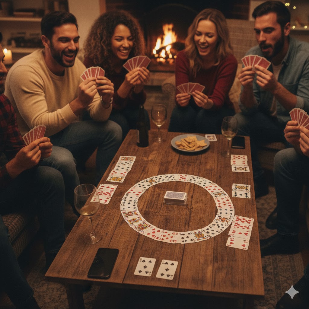 13 kortspill oppsett