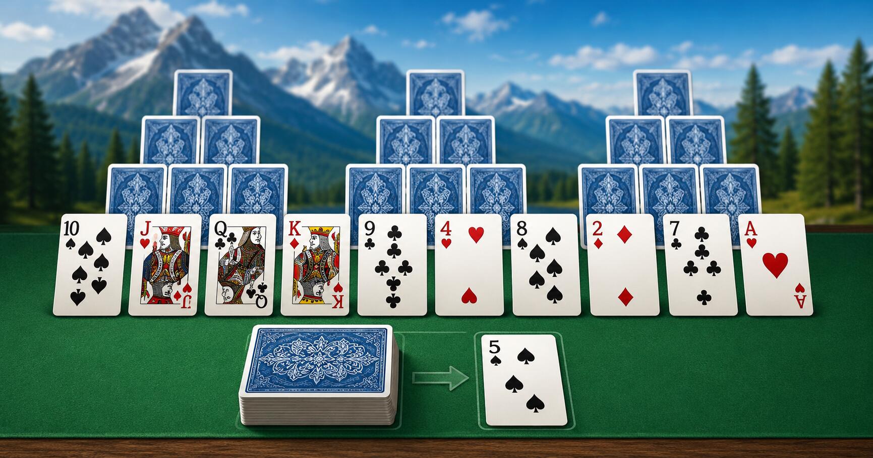 TriPeaks: regler, oppsett og tips til den populære kabalen