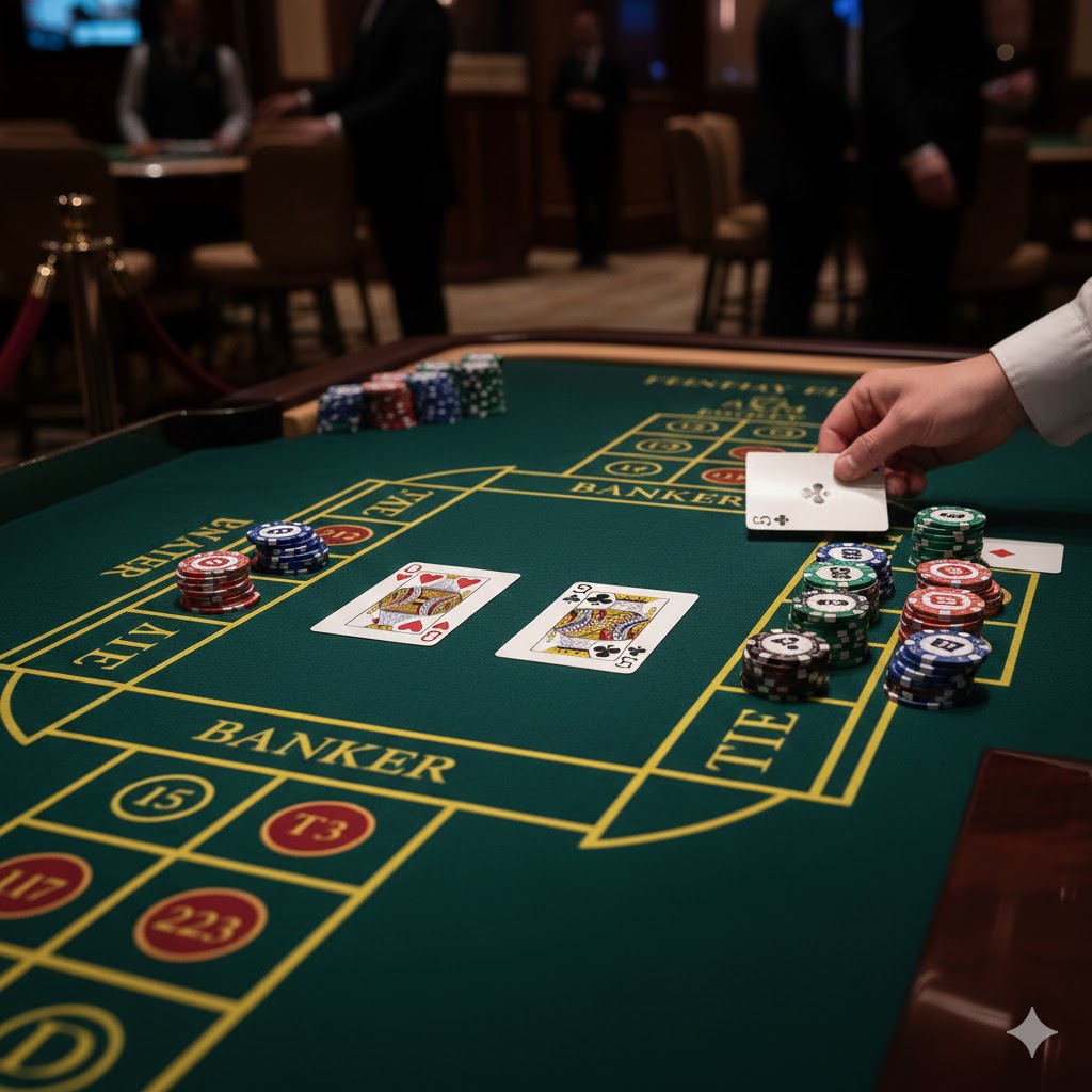 baccarat tredje kort