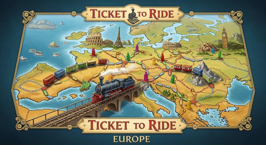 Ticket to Ride: Reglene til det populære spillet