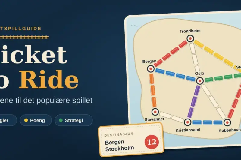 Ticket to Ride: Reglene til det populære spillet