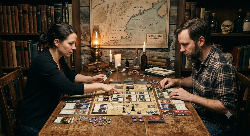 Arkham Horror Kortspill: Den komplette guiden til regler, dekksbygging og kosmisk grøss