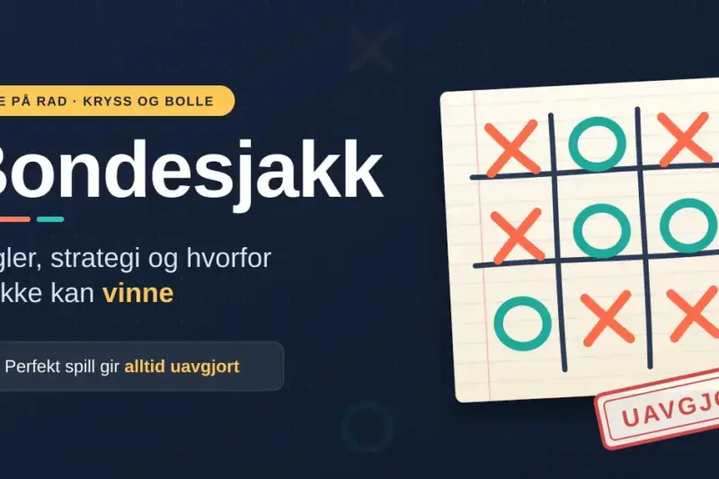 Bondesjakk – regler, strategi og hvorfor du ikke kan vinne