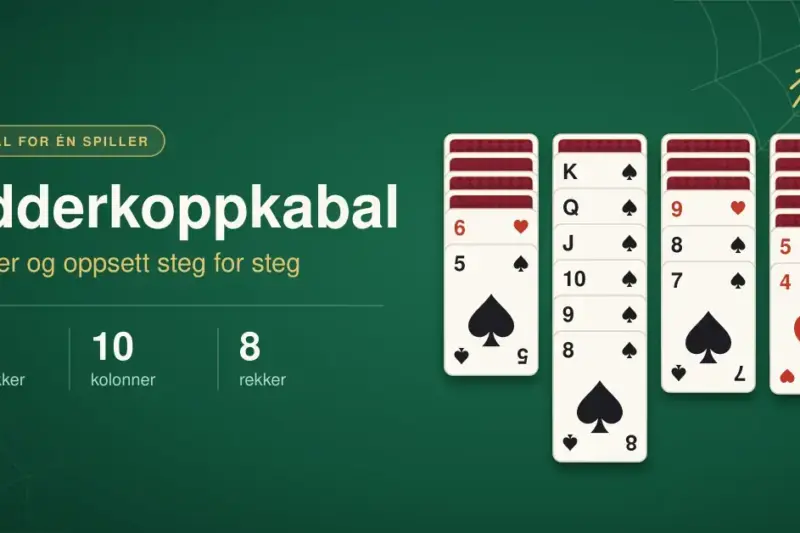 Edderkoppkabal: regler og oppsett steg for steg