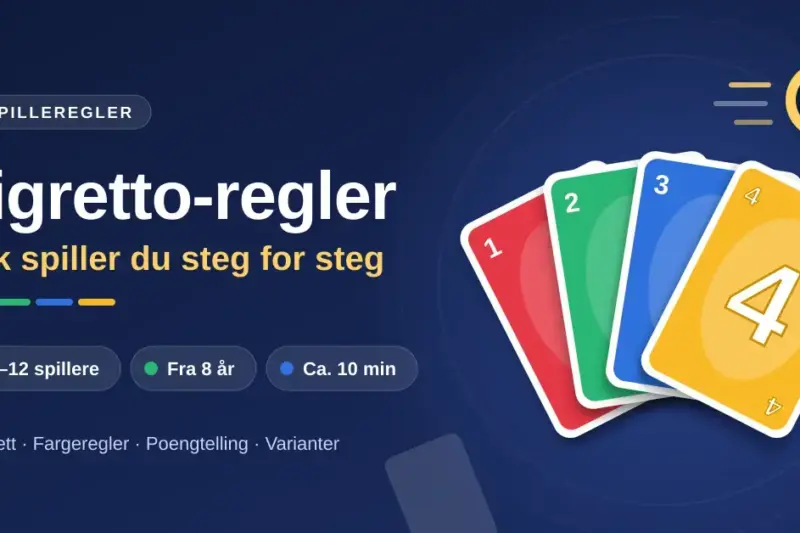 Ligretto-regler: slik spiller du steg for steg