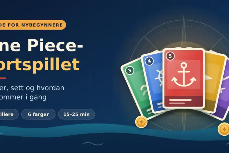 One Piece-kortspillet: regler, sett og hvordan du kommer i gang