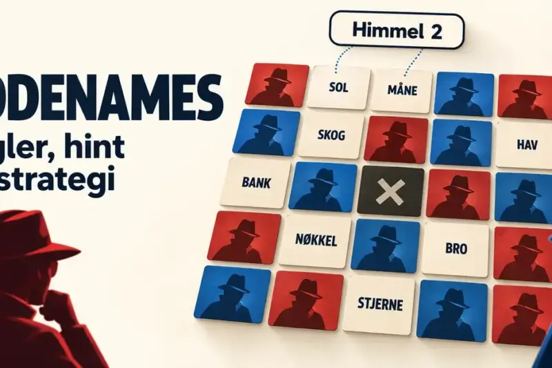 Codenames: regler, gyldige hint og strategi for å vinne