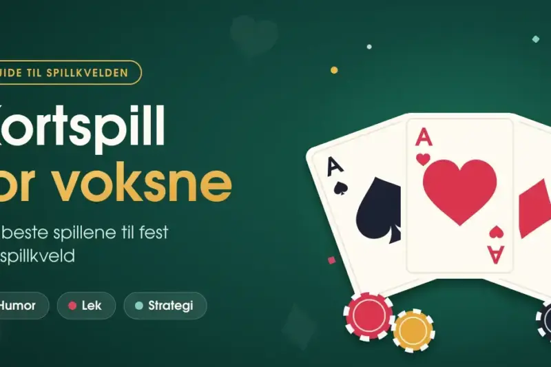 Kortspill for voksne: de beste spillene til fest og spillkveld