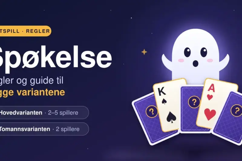 Spøkelse kortspill regler – guide til begge variantene