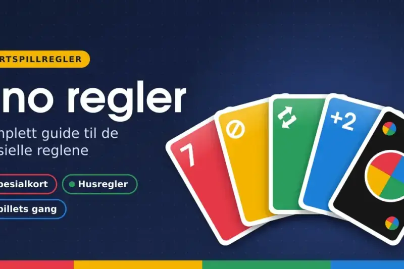 Uno regler – komplett guide til de offisielle reglene