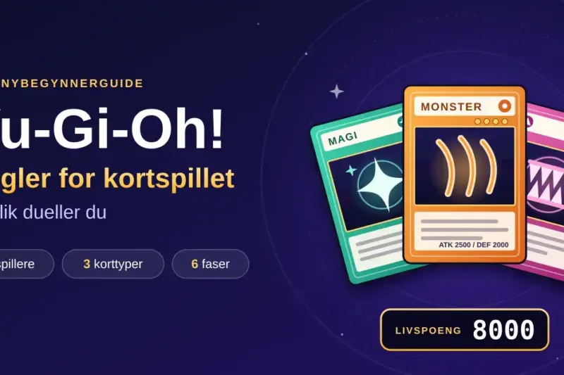 Yu-Gi-Oh!: regler for kortspillet — slik dueller du