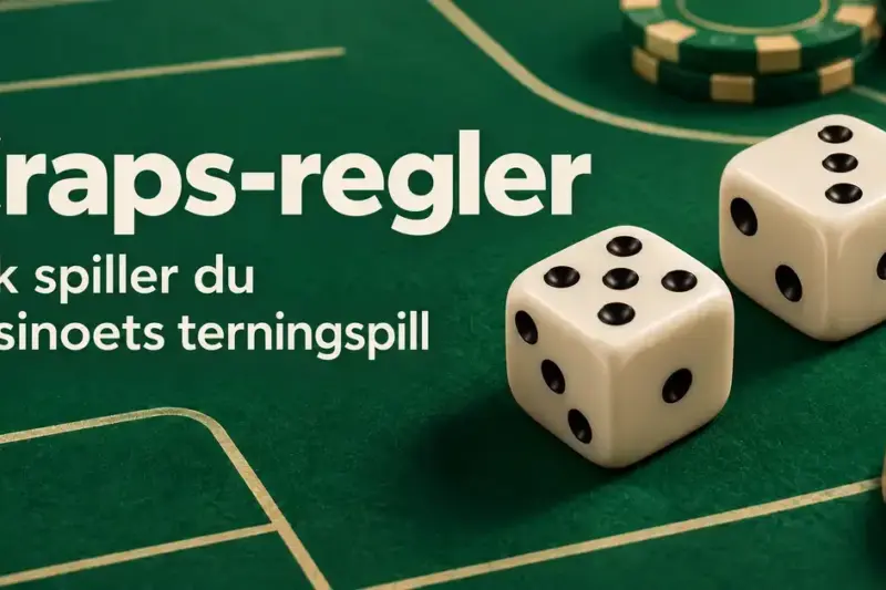 Craps-regler: slik spiller du kasinoets terningspill