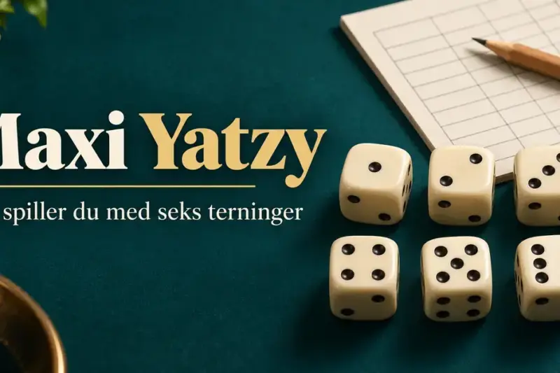 Maxi Yatzy-regler: slik spiller du med seks terninger